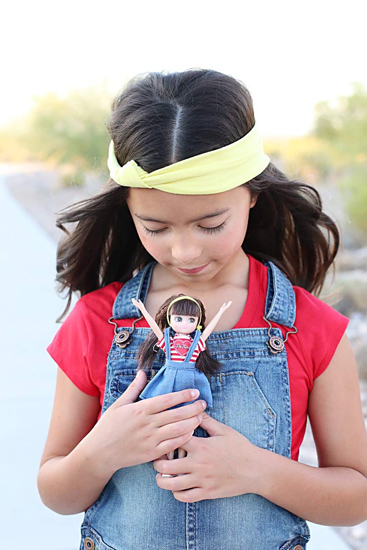 Lottie Be Kind Doll with Denim Pinafore