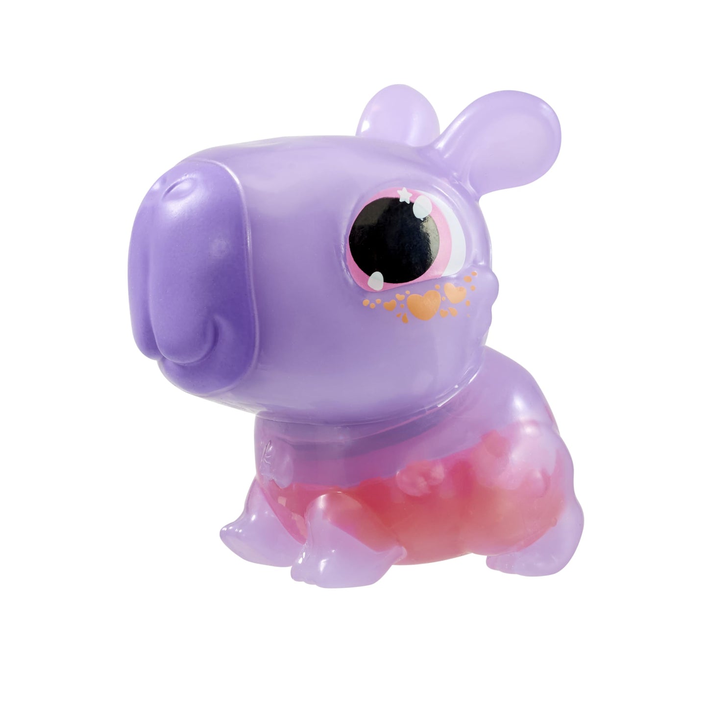Animagic Let's Glo Capybara Purple | Squishy Water Toy Floats and Glows | Ages 4+
