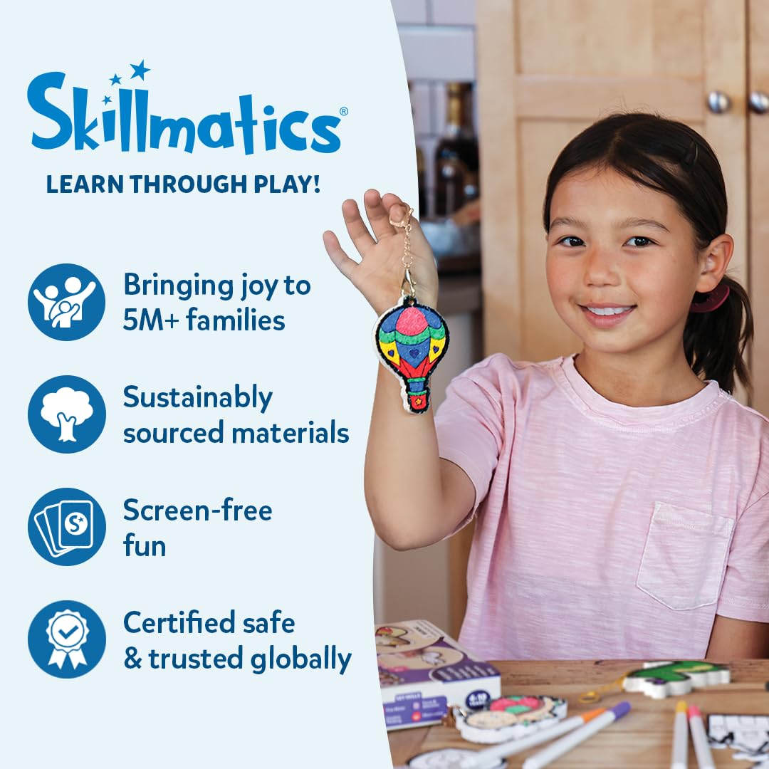 Skillmatics I Can Write Disney Princess - Reusable Preschool Learning Activities, Educational Toys & Games, Handwriting Aid, Back to School, Screen-Free Fun, Gift for Students, Kids, Toddlers Ages 3-6