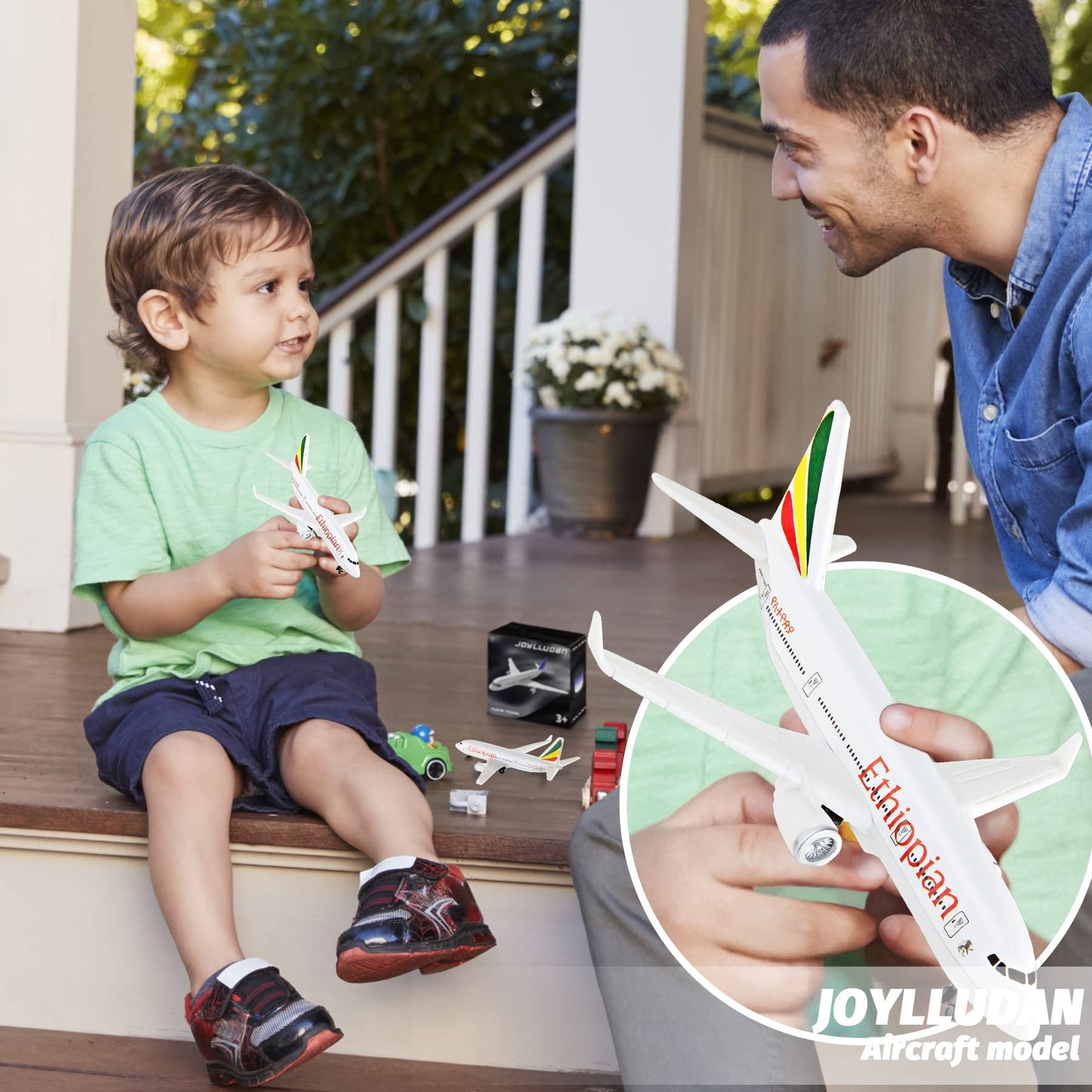 Joylludan Model Plane Ethiopia Airplane Aircraft for Collection & Gifts