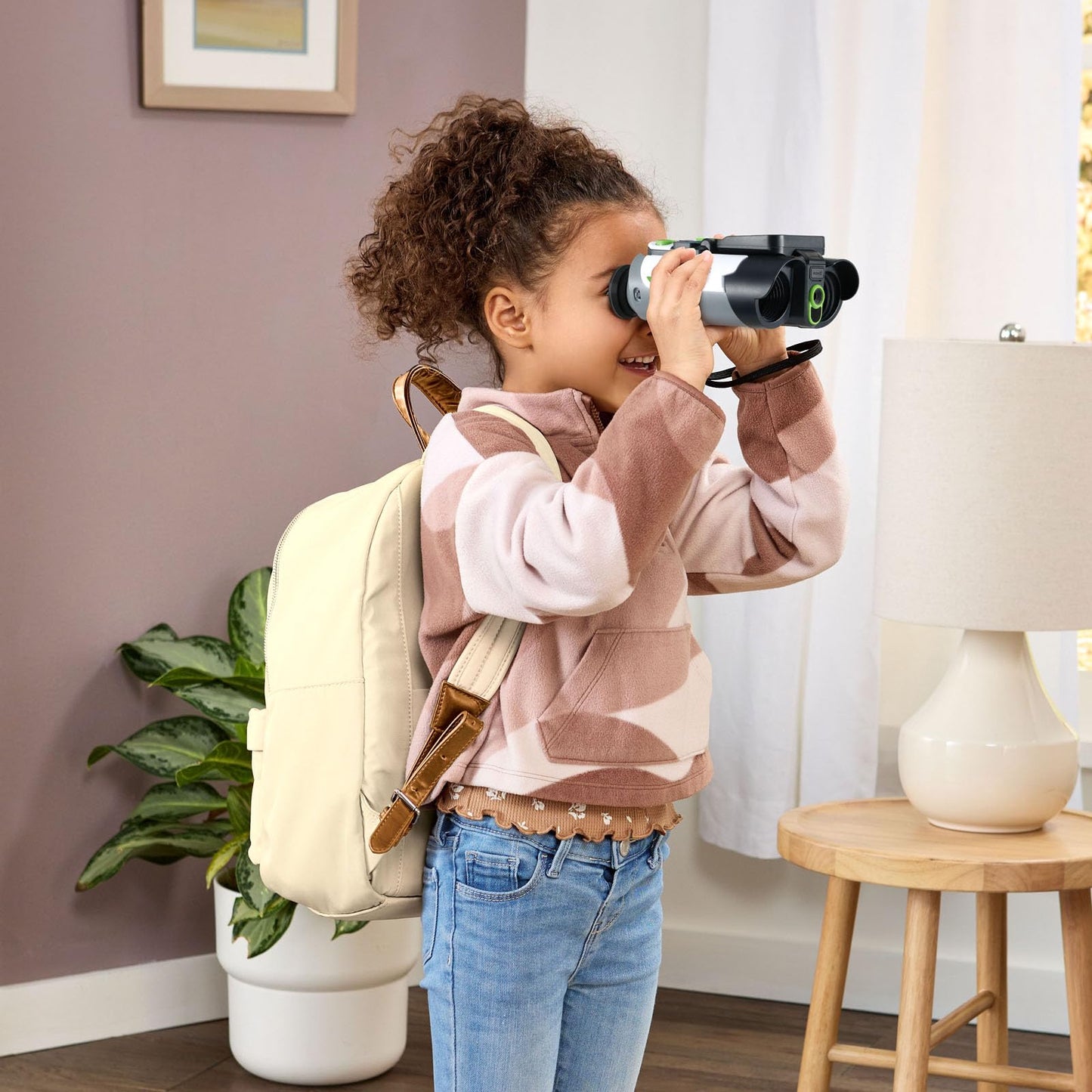 LeapFrog Magic Adventures Binoculars with Screen Capture, Night Vision for Kids Ages 4 and up, White