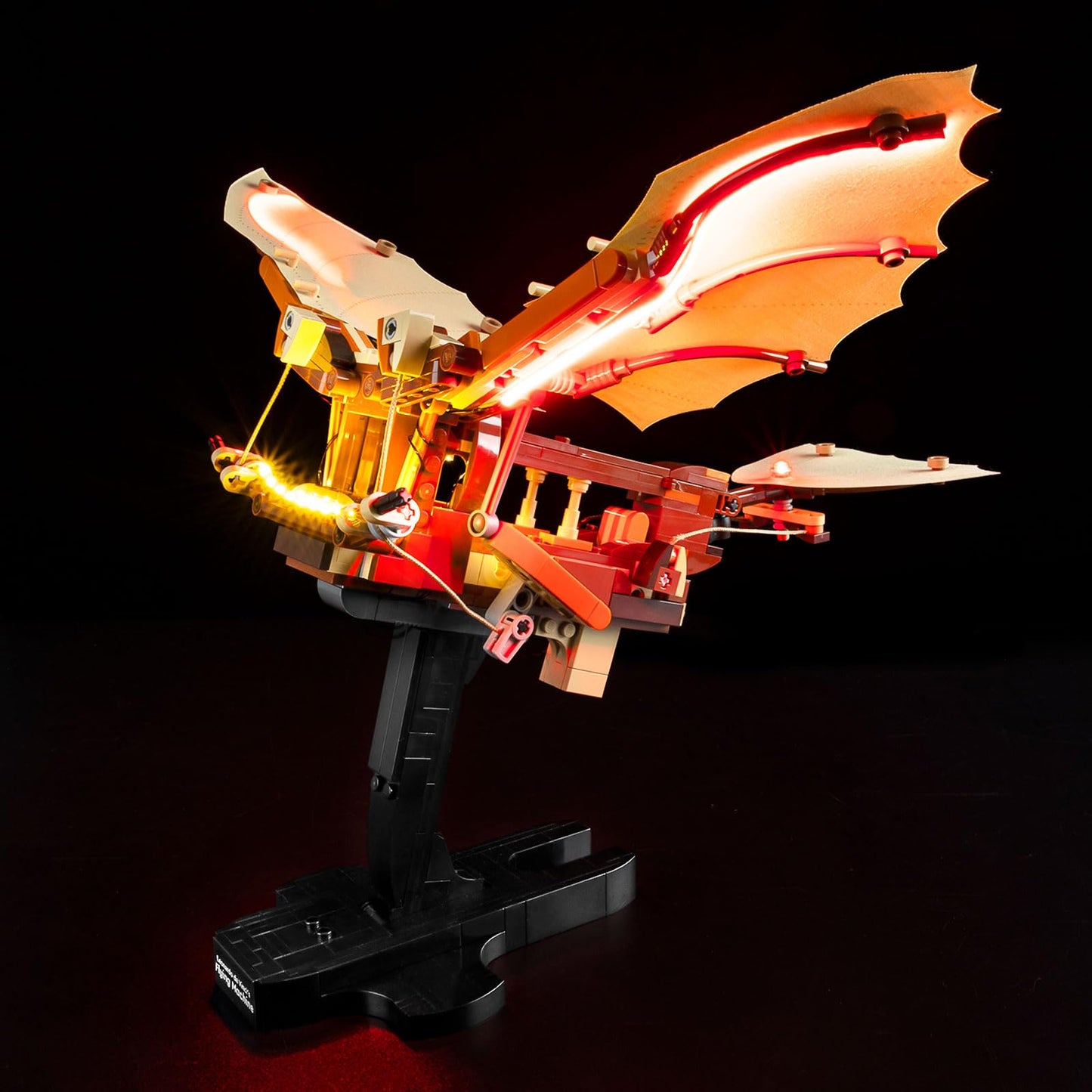 Kyglaring LED Light Kit Compatible with Lego 42207 Set, Lighting Accessories for Leonardo da Vinci's Flying Machine, Lights Only (Model Not Included), Classic Version.