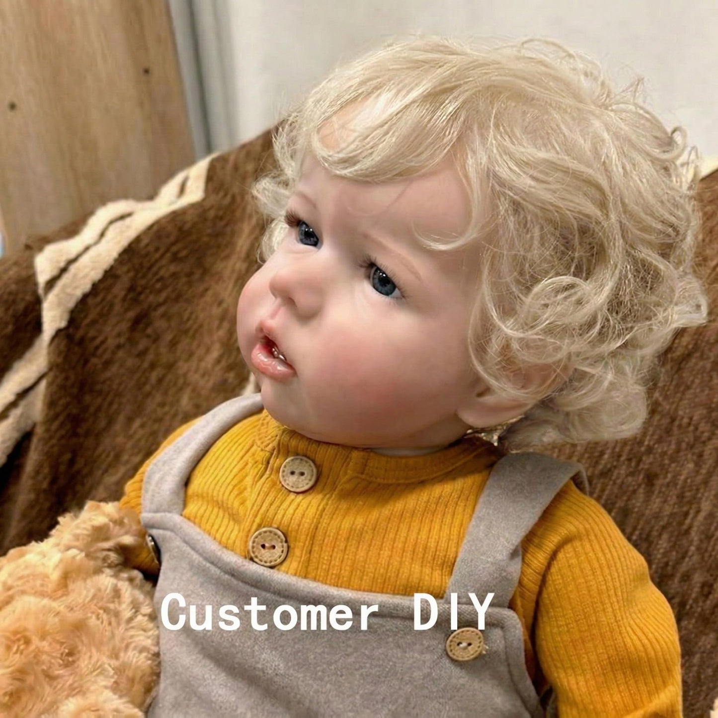 Pinky Reborn Full Body Vinyl Reborn Baby Dolls Realistic 20 Inch 50 cm Boy Soft Real Life Looking Baby Dolls with Hair Babies Anatomically Correct for Kid 3+