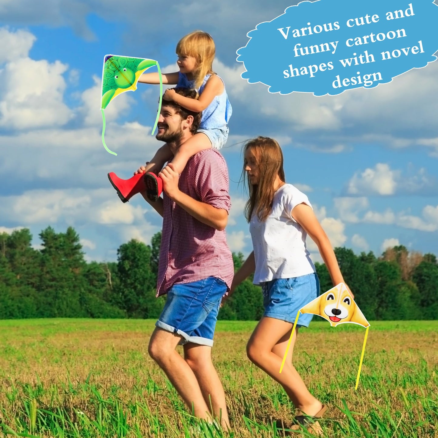 Hoarost 15 Pcs Mini Finger Launcher Kites with Animal Patterns Small Ejection Slingshot Kite Outdoor Flying Toys for Park Backyard Beach Game