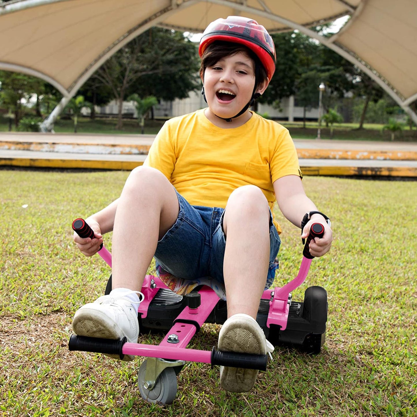 Hiboy HC-01 Hoverboard Kart Seat Attachment Accessory for 6.5" 8" 10" Two Wheel Self Balancing Scooter