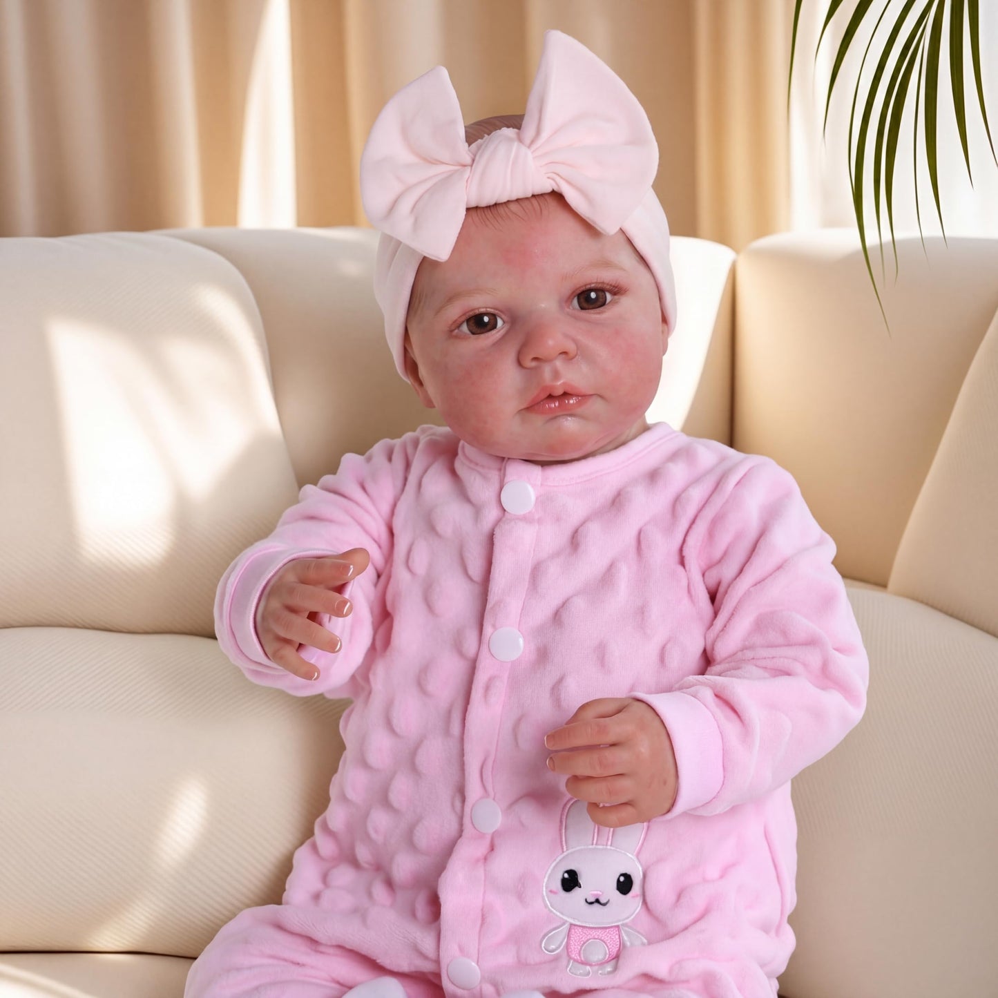 BABESIDE Reborn Baby Dolls - 20-inch Cute Soft Vinyl Realistic Baby Doll Real Life Baby Dolls with Complete Accessories Perfect for Cuddling, Playtime, and Gift Giving