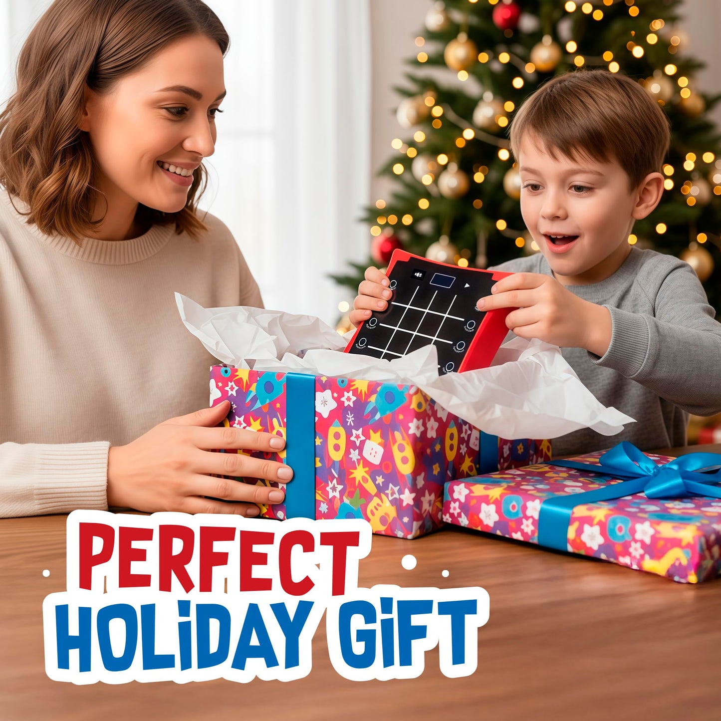 Electronic Light-Up Activity Pad for Kids Ages 6-12+ | 8-in-1 Handheld Game | Brain & Memory Games | Great Gift Ideas for Boys and Girls. Focus Training | Educational Travel Toy