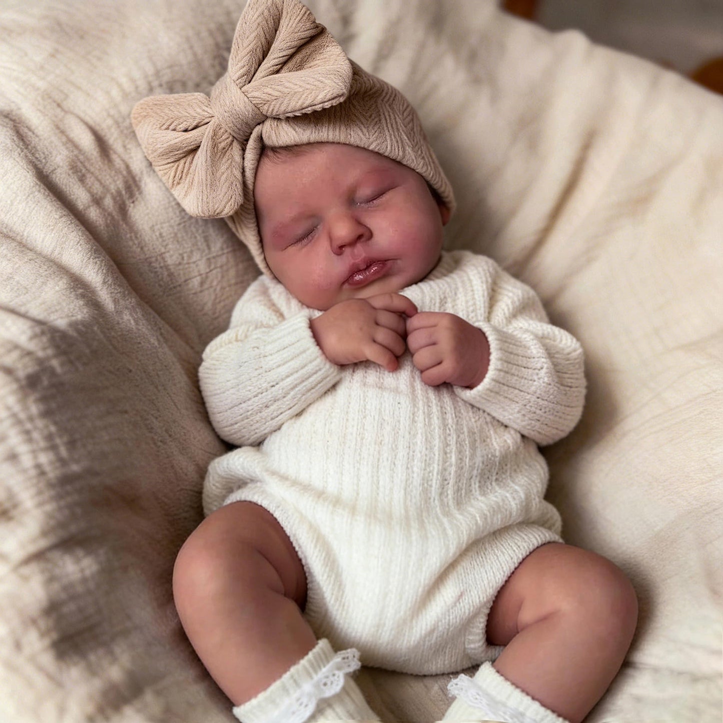 Zero Pam Reborn Baby Dolls Silicone Full Body-20 in Realistic Babys Doll, Anatomically Correct Girl, Full Silicone Babys Doll, Real Life Reborn Dolls with Accessories