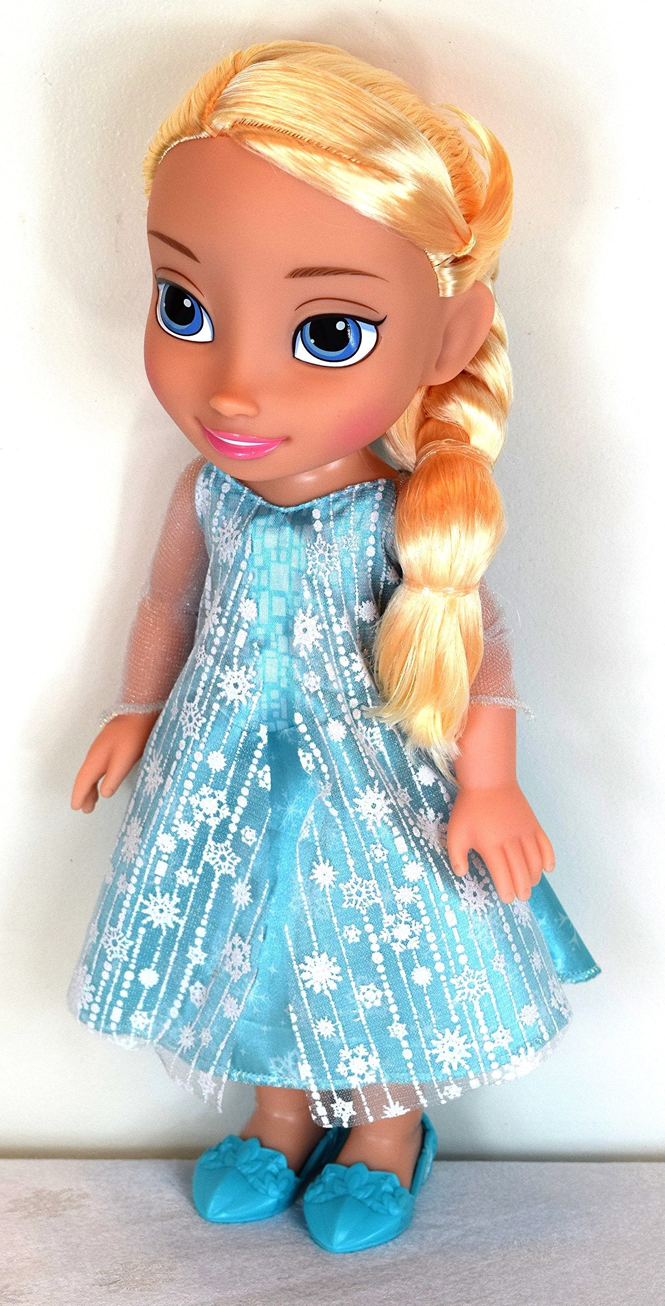 Disney 039897989211 Frozen Elsa Toddler Doll, Blue