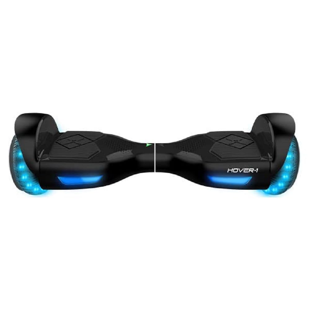 Hover-1 i-200 Electric Self Balancing Scooter - 15 MPH Top Speed, 6 Mile Range, 6HR Full-Charge, Built-in Bluetooth Speaker, Rider Modes: Beginner to Expert