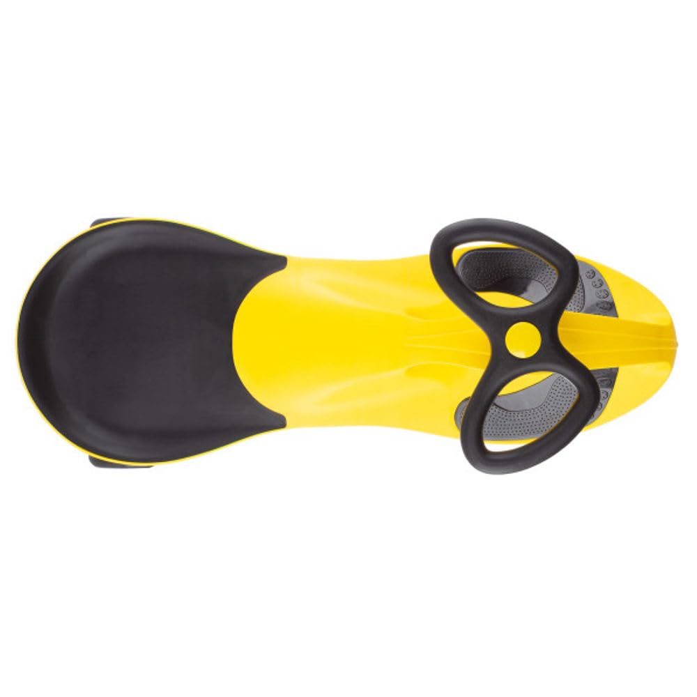 Wiggle Car - Ride on Toy for Ages 3 and Up - Toddler Ride on Toys with no Batteries, Gears or Pedals Just Twist, Wiggle, and Go by Lil’ Rider (Yellow)