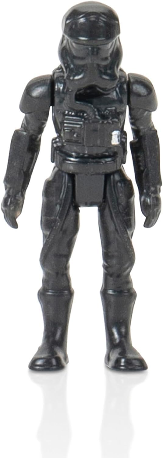 Star Wars Micro Galaxy Squadron First Order Special Forces TIE Fighter - 5-Inch Vehicle with Removable Wings, Rotating Turret, and 1-Inch Micro Figure Accessory
