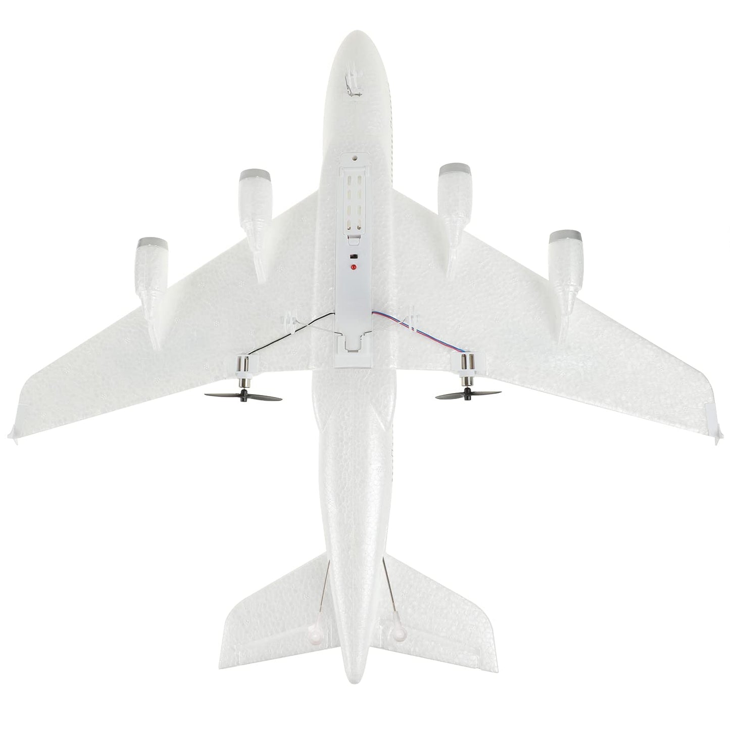 OTTCCTOY RC Plane Remote Control Airplane 2.4Ghz DIY 3 Channels Remote Control Airplane Built in 6-Axis Gyro, A380 RC Aircraft for Kids EPP Foam Glider for Advance