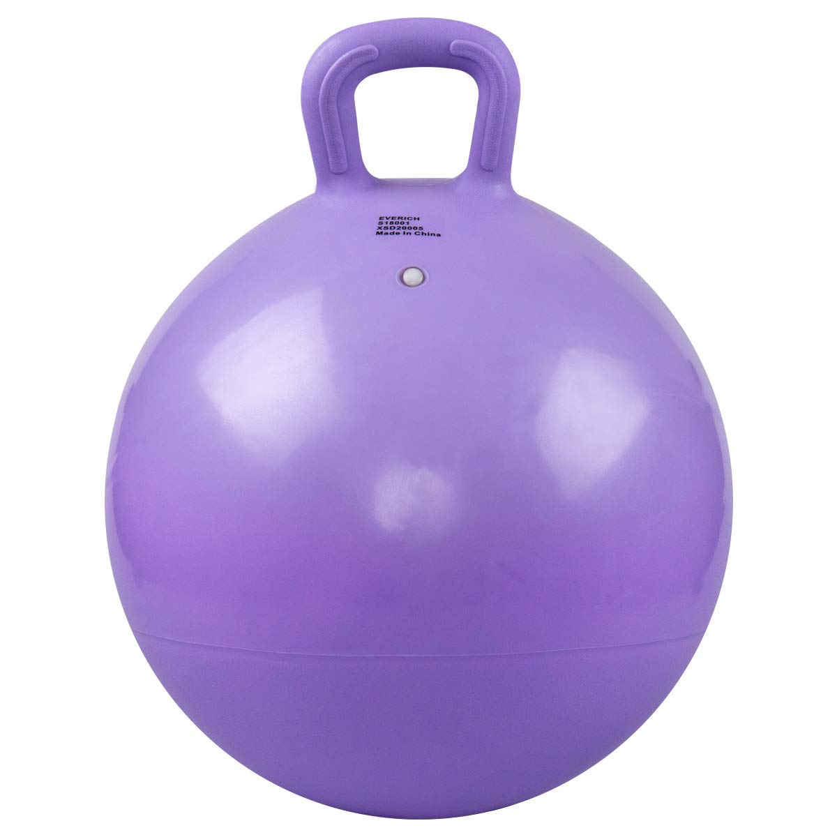 EVERICH TOY Hopper Ball, Unicorn Hopping Toys for Kids, 18 Inch Bouncy Ball with Handle, Purple Inflatable Bouncing Hoppity Hop Toys for Boys and Girls Gifts