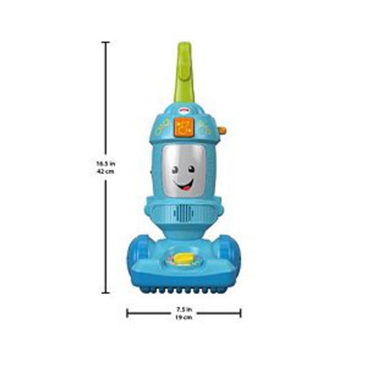 Fisher-Price Toddler Toy Laugh & Learn Light-Up Learning Vacuum Musical Push Along for Pretend Play Infants Ages 1+ Years (Amazon Exclusive)