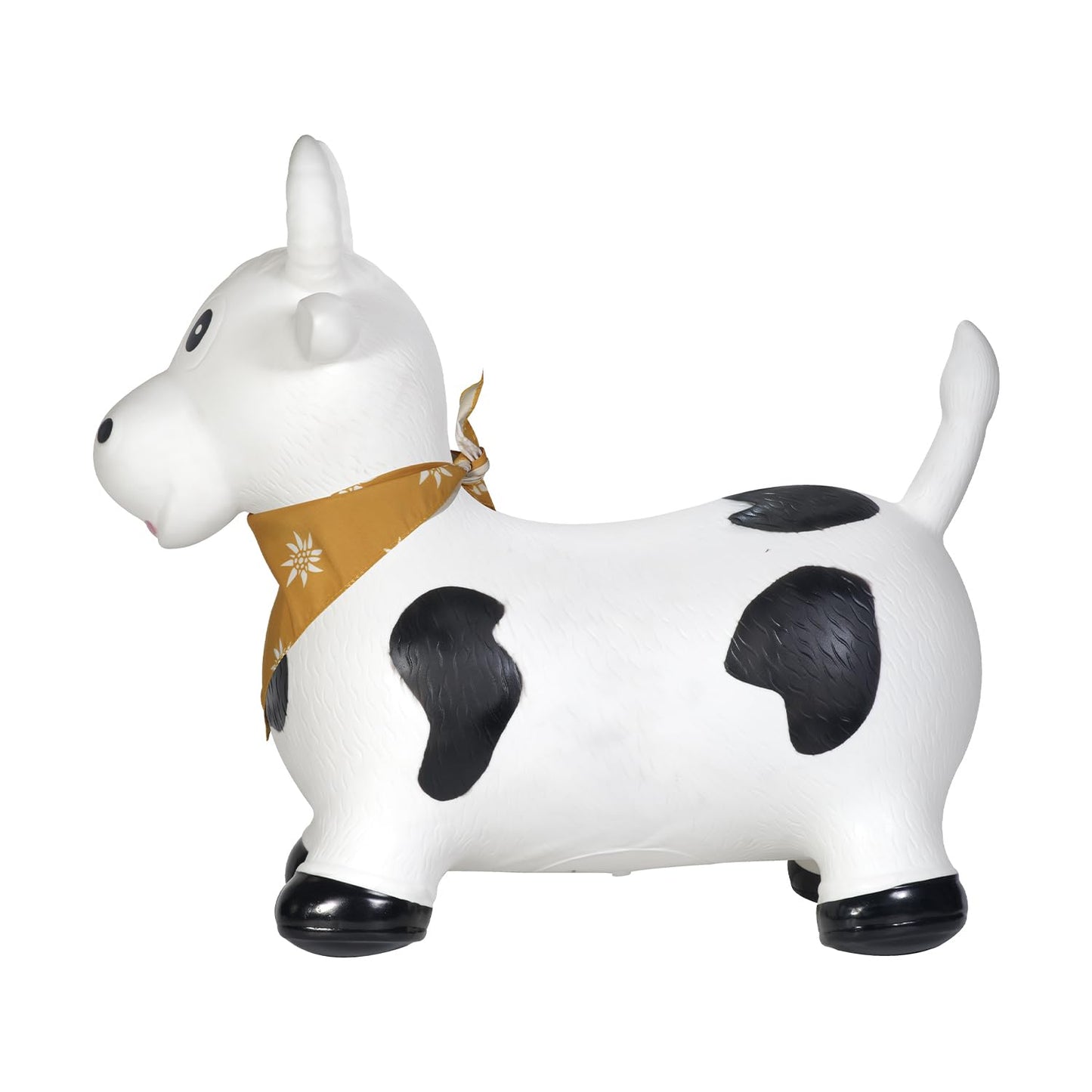 Kindsgut Bouncy Animal Hopper – Inflatable Bouncing Ride-On Toy for Kids & Toddlers Age 2+, Designed in Germany, Indoor & Outdoor, Cow