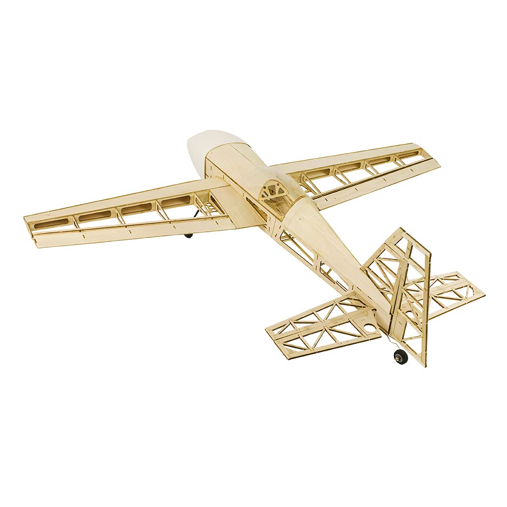 Viloga Upgrade Extra330 Airplane Kit - 39" Balsa Wood Model Plane, DIY Flying Model for Adults (KIT Only, No TX&RX & Power System)