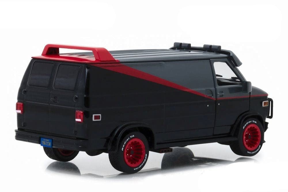 Greenlight 1:24 Hollywood - The A-Team - 1983 GMC Vandura,colors may vary