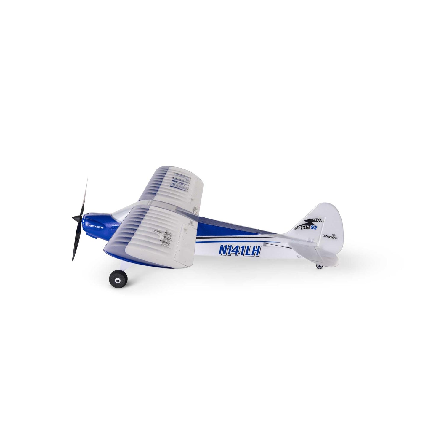 HobbyZone RC Airplane Sport Cub S 2 615mm RTF Everything Needed to Fly is Included/Safe Technology HBZ444000,White/Blue