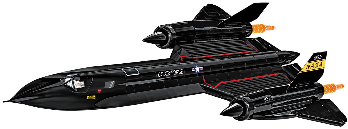 COBI Armed Forces Lockheed® SR-71® Blackbird® Executive Edition Building Set, 1424 Pieces