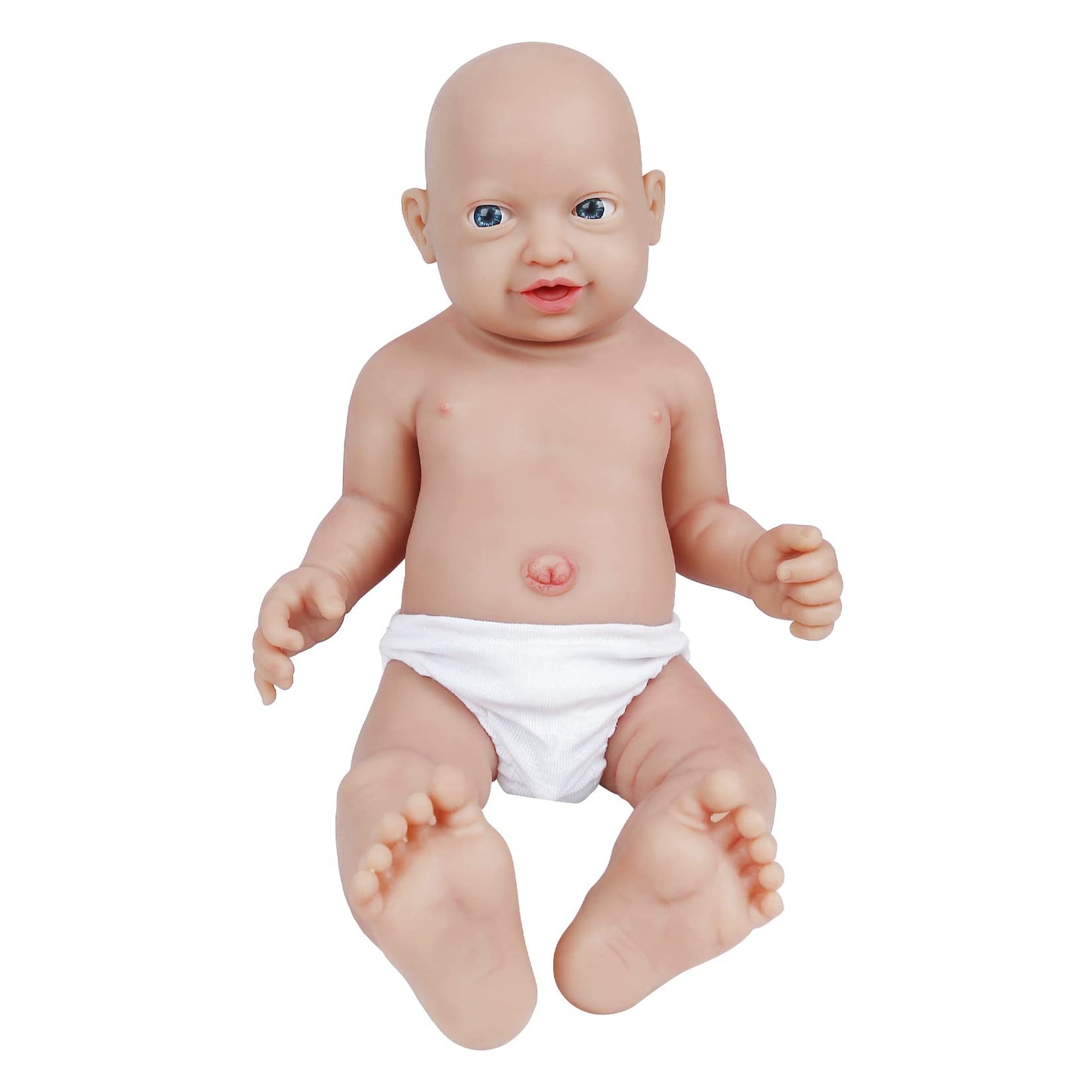 Vollence 20 inch Silicone Baby Dolls Girl Weighted 8.17 lb,[NOT Vinyl],Silicone Full Body Reborn Lifelike Realistic Newborn Real Life Soft Babies with Complete Accessories & Gift Box for Kids Age 3+