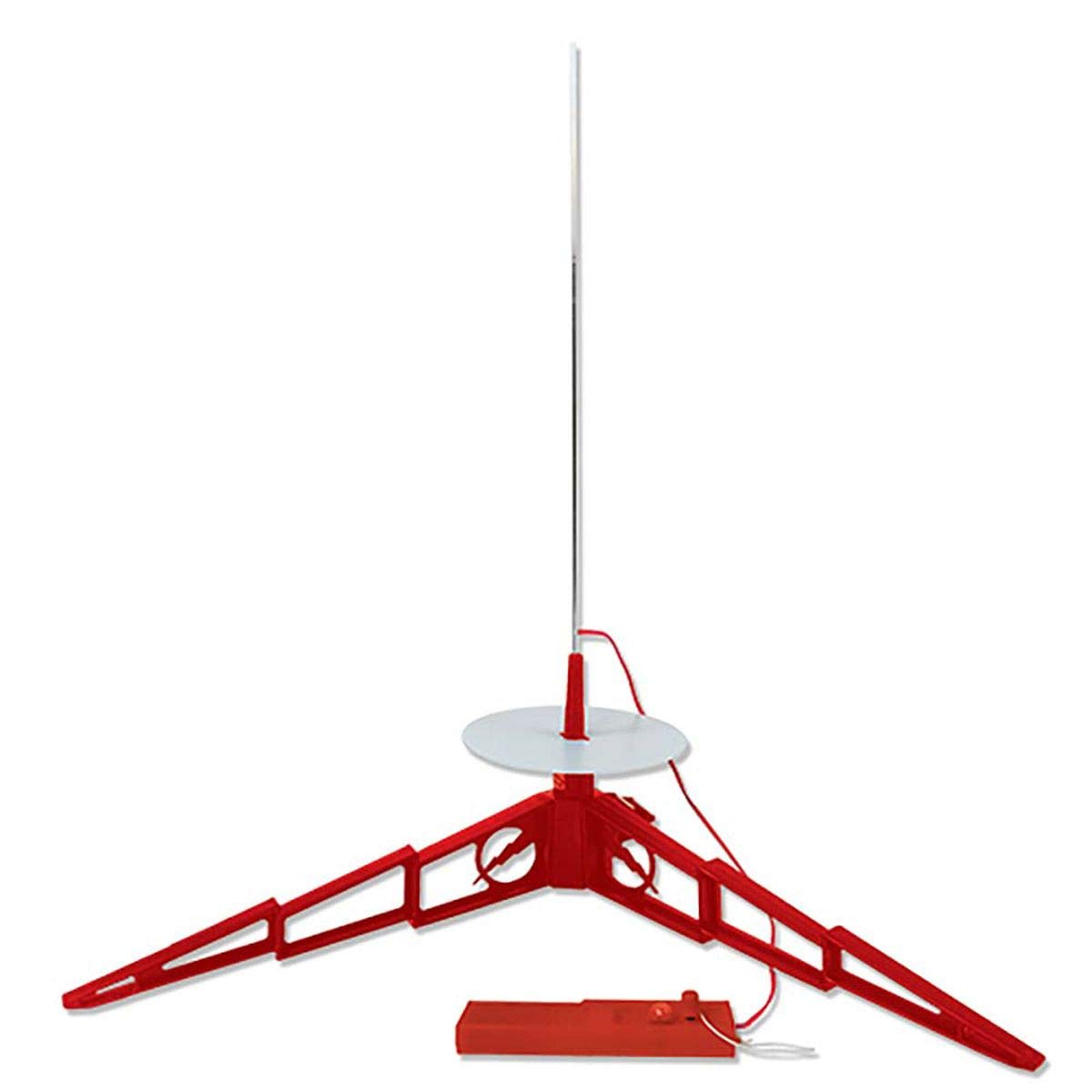 Estes 2222 Porta-Pad II Launch Pad and Electron Beam Launch Controller, Flying-Rocket-Model Launch Pad and Controller, Rocket Model Kit Accessories for Ages 10+