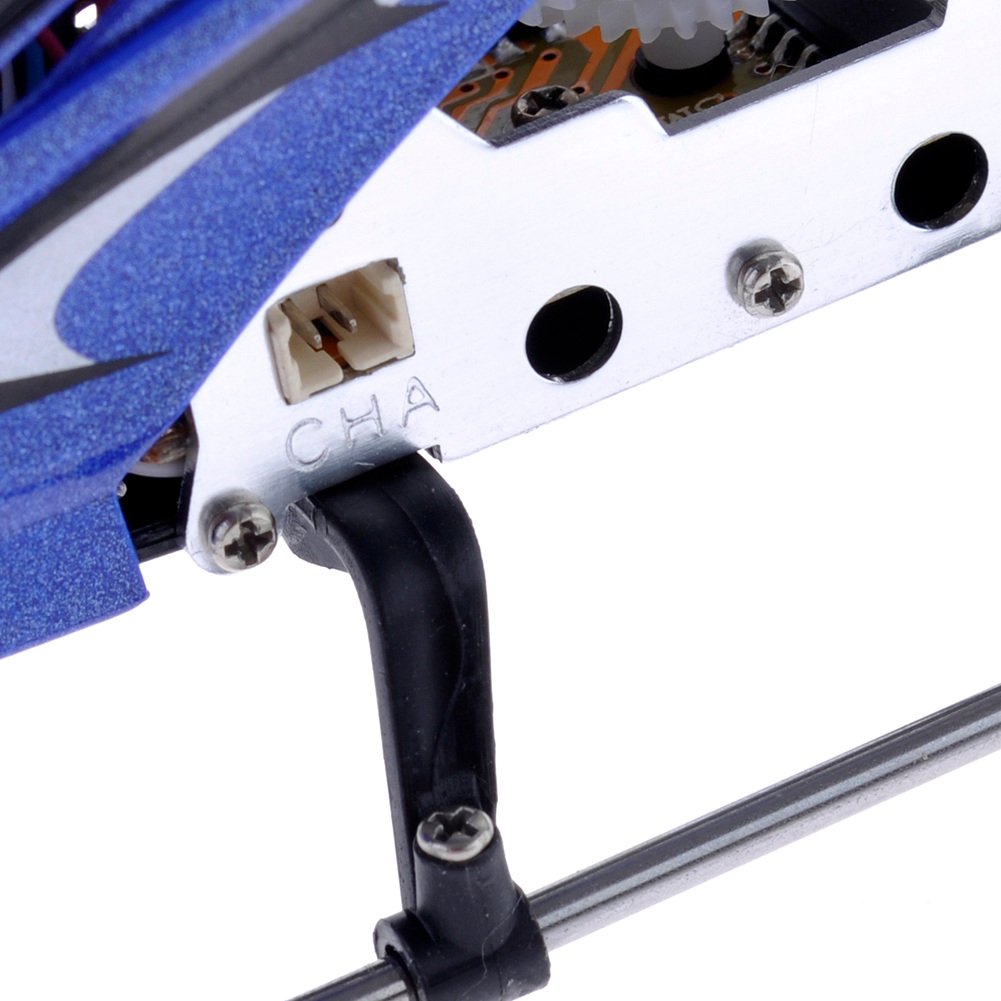 Syma S107G 3 Channel RC Helicopter with Gyro, Blue