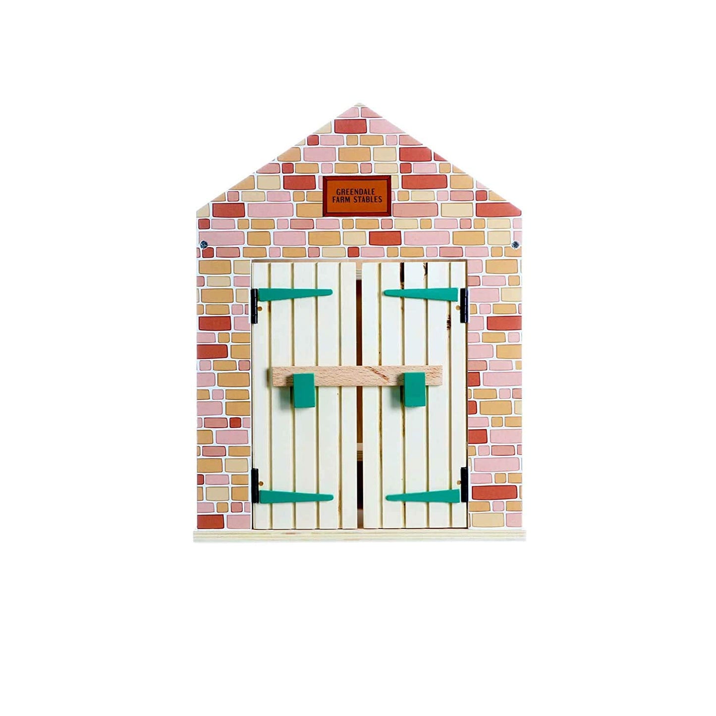 Lottie Dolls Stable Playset | Toy Farm Playset | Toy Barn | Toy Horse Stable Playset | Wooden Barn