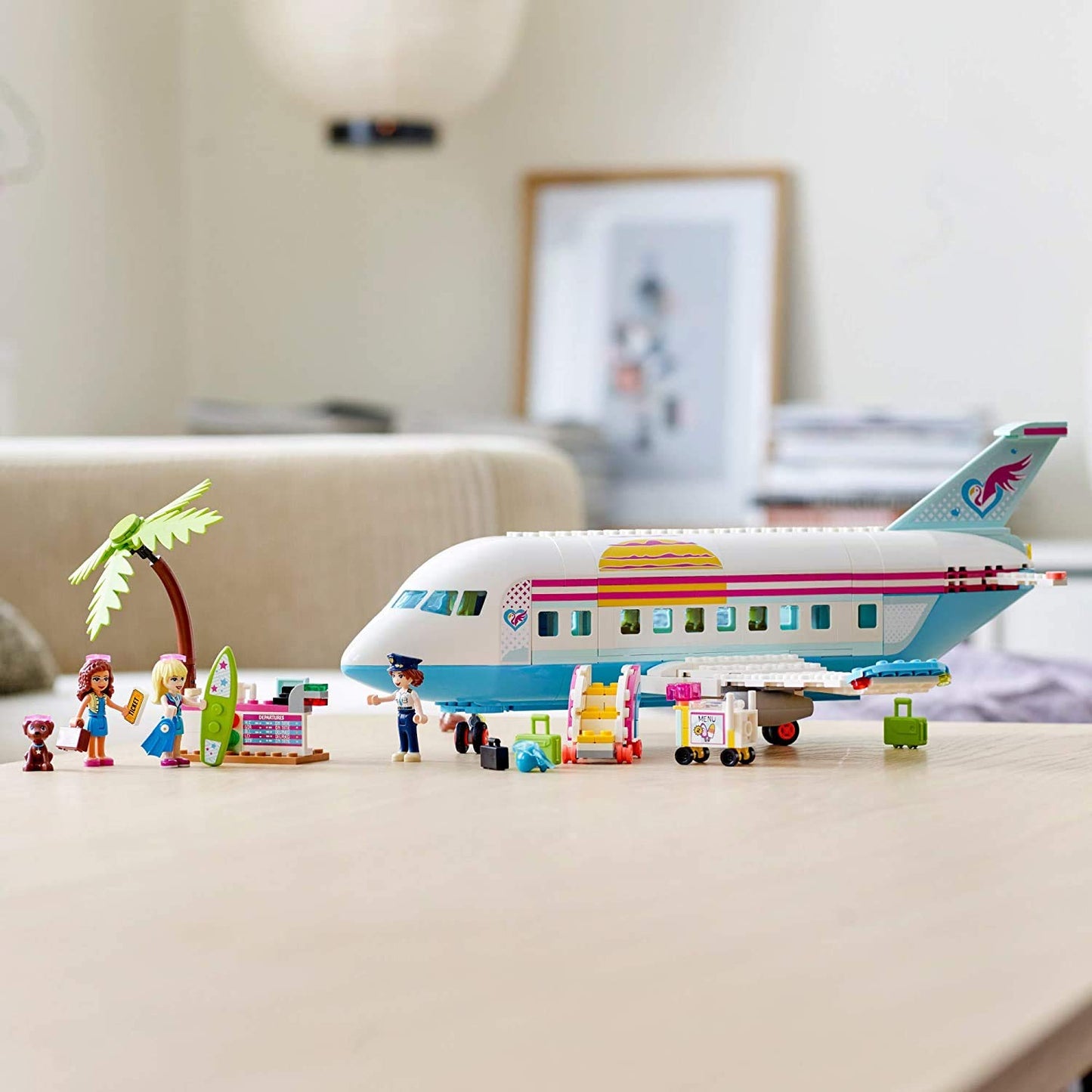 LEGO Friends Heartlake City Airplane 41429, Includes Friends Stephanie and Olivia, and Lots of Fun Airplane Accessories to Spark Fun and Creative Playtimes (574 Pieces)