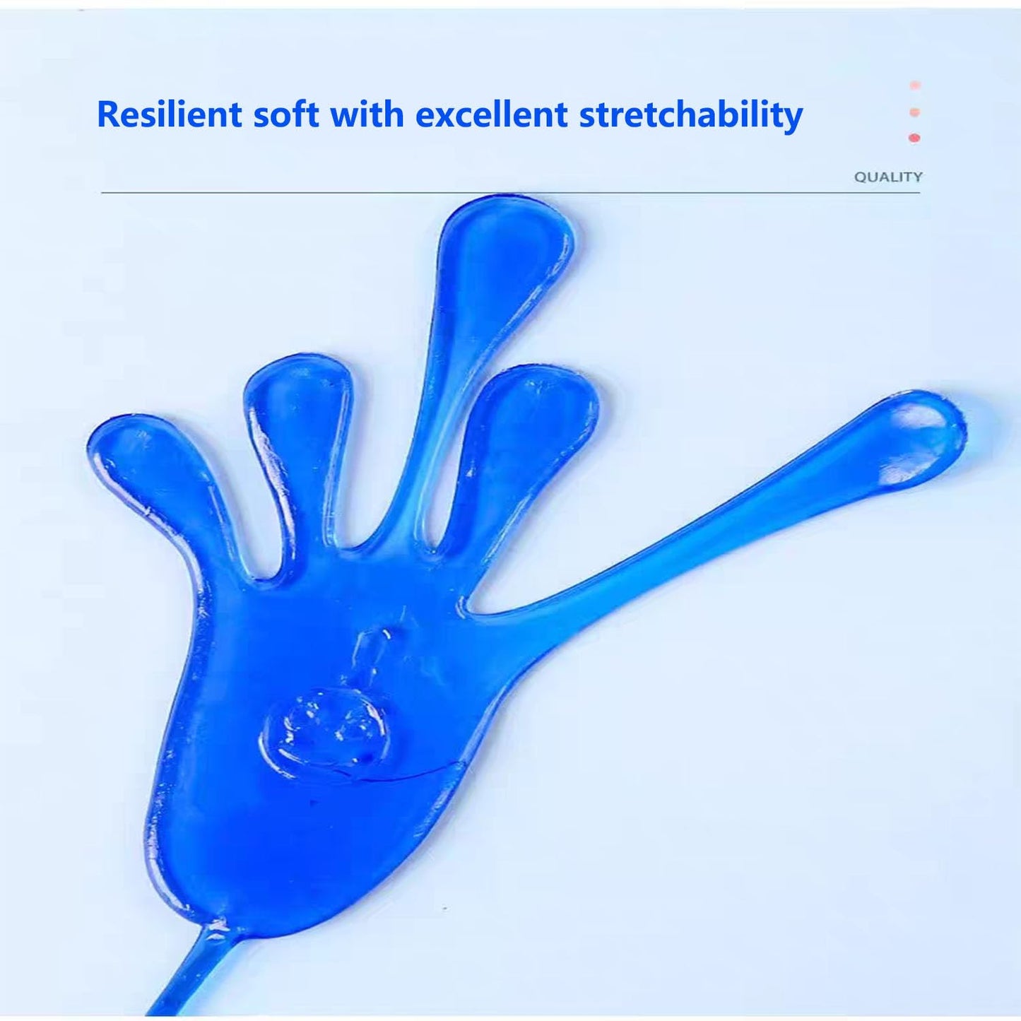 Tuko 100 PCS Sticky Hands, Sticky Finger, Kids' Party Favor Sets, Fun Toys, Halloween Party Favors, Wacky Fun Stretchy Sticky Hands, Party Favors, Birthday Parties, Toys for Sensory Kids