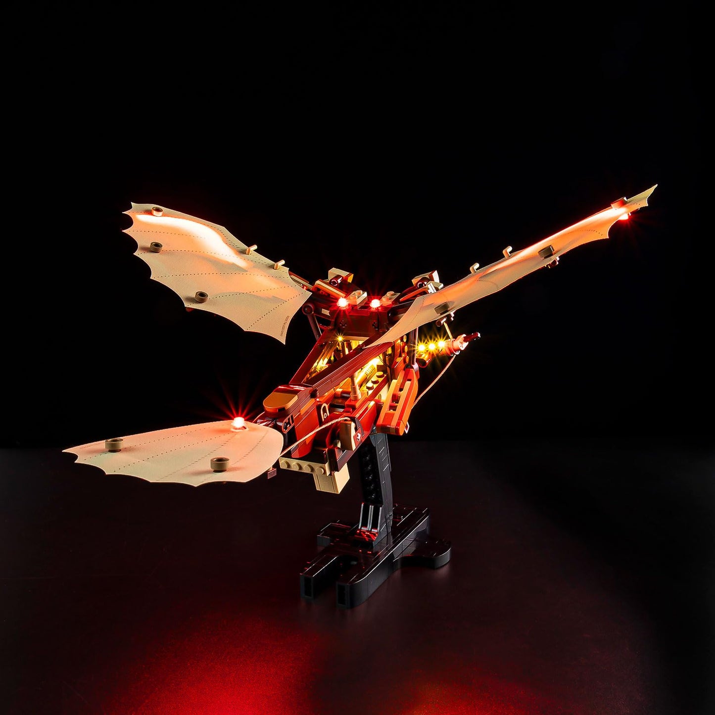 Kyglaring LED Light Kit Compatible with Lego 42207 Set, Lighting Accessories for Leonardo da Vinci's Flying Machine, Lights Only (Model Not Included), Classic Version.