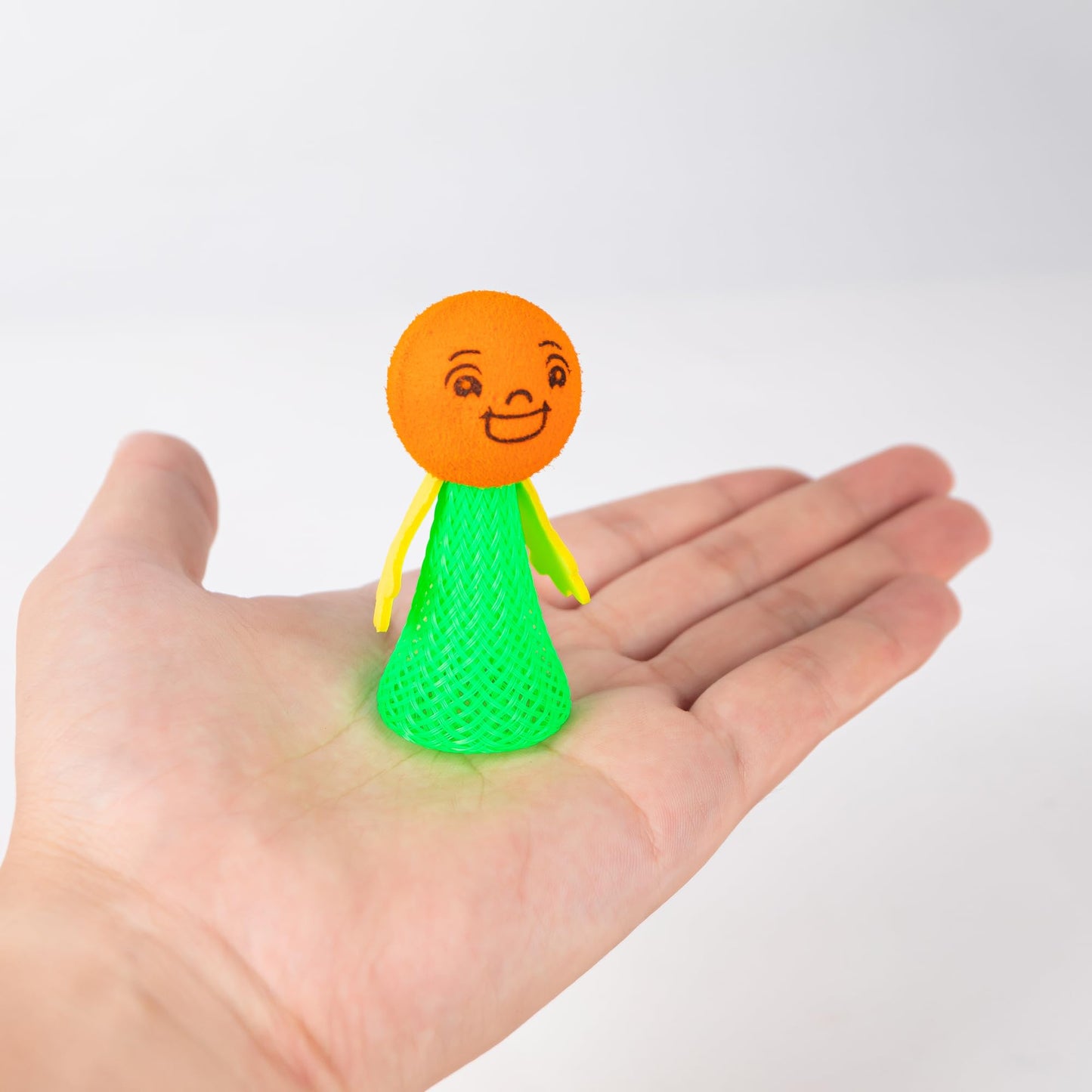 Nbguigdstr 48Pcs Jumping Spring Rockets Launchers Fidget Emoticon Popper Toys for Kids Party Favors,Valentine Day Birthday Return Gifts,Goodie Bags Pinata Stuffers,Classroom Treasure Box Prizes Bulk