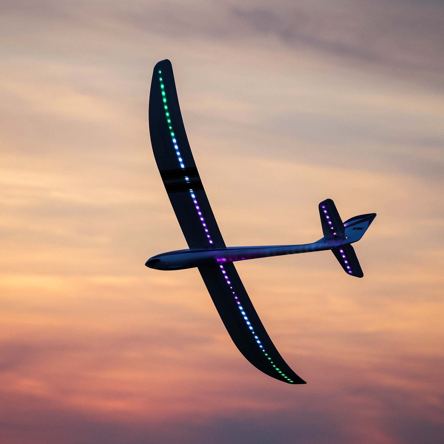 E-flite RC Airplane Night Radian 2.0m BNF Basic Transmitter Battery and Charger Not Included EFL36500