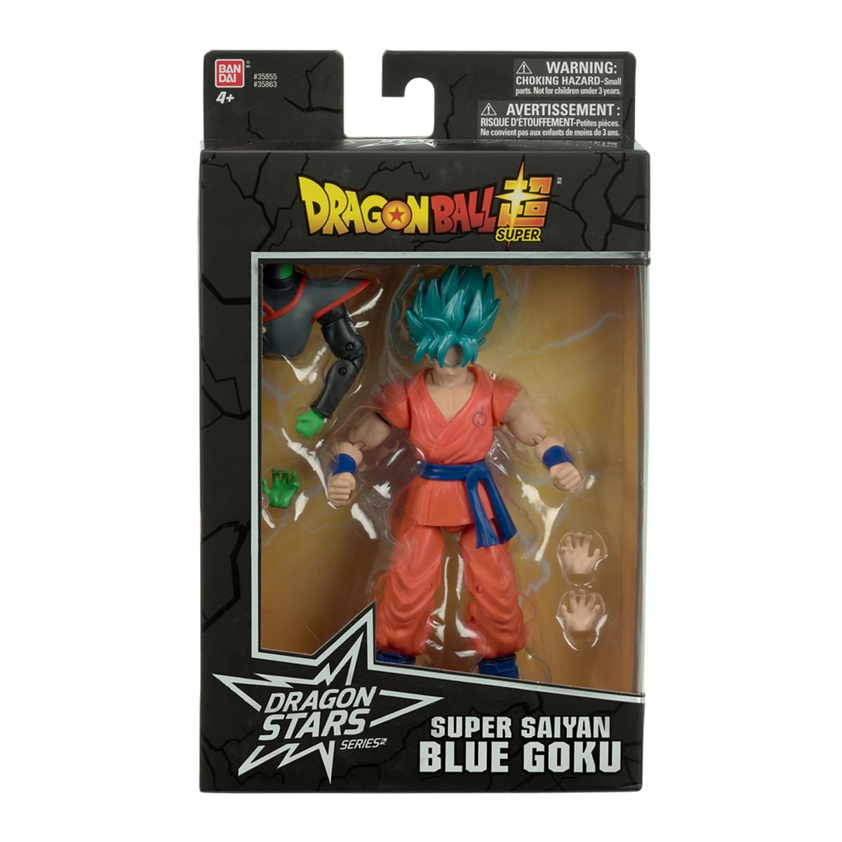 Bandai America - Dragon Ball Super Dragon Stars Super Saiyan Blue Goku