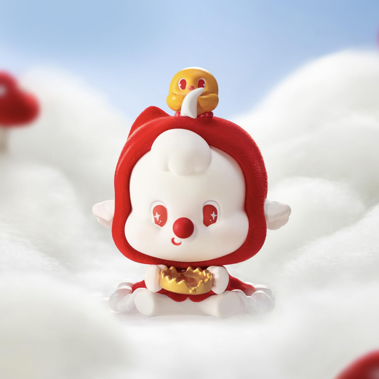 OHKU MOI Gentle Souls Series Figurine Blind Box Random Design Action Figures Collectible Toys Home Decorations Holiday Birthday Gifts (Whole Set)