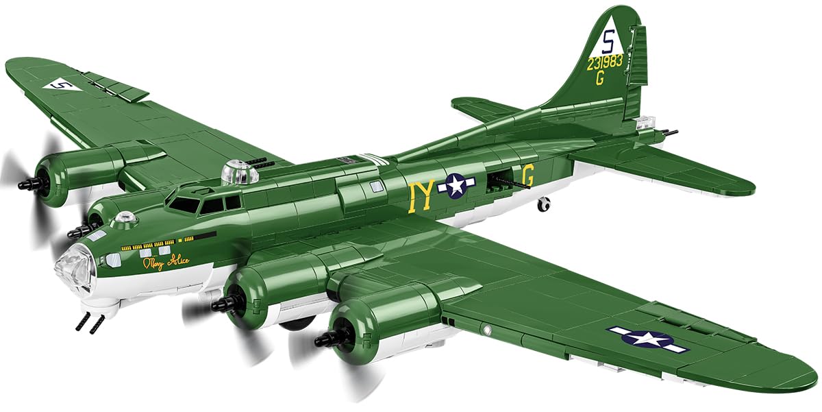 COBI Historical Collection WWII Boeing™ B-17G Flying Fortress™ Aircraft, Army Green