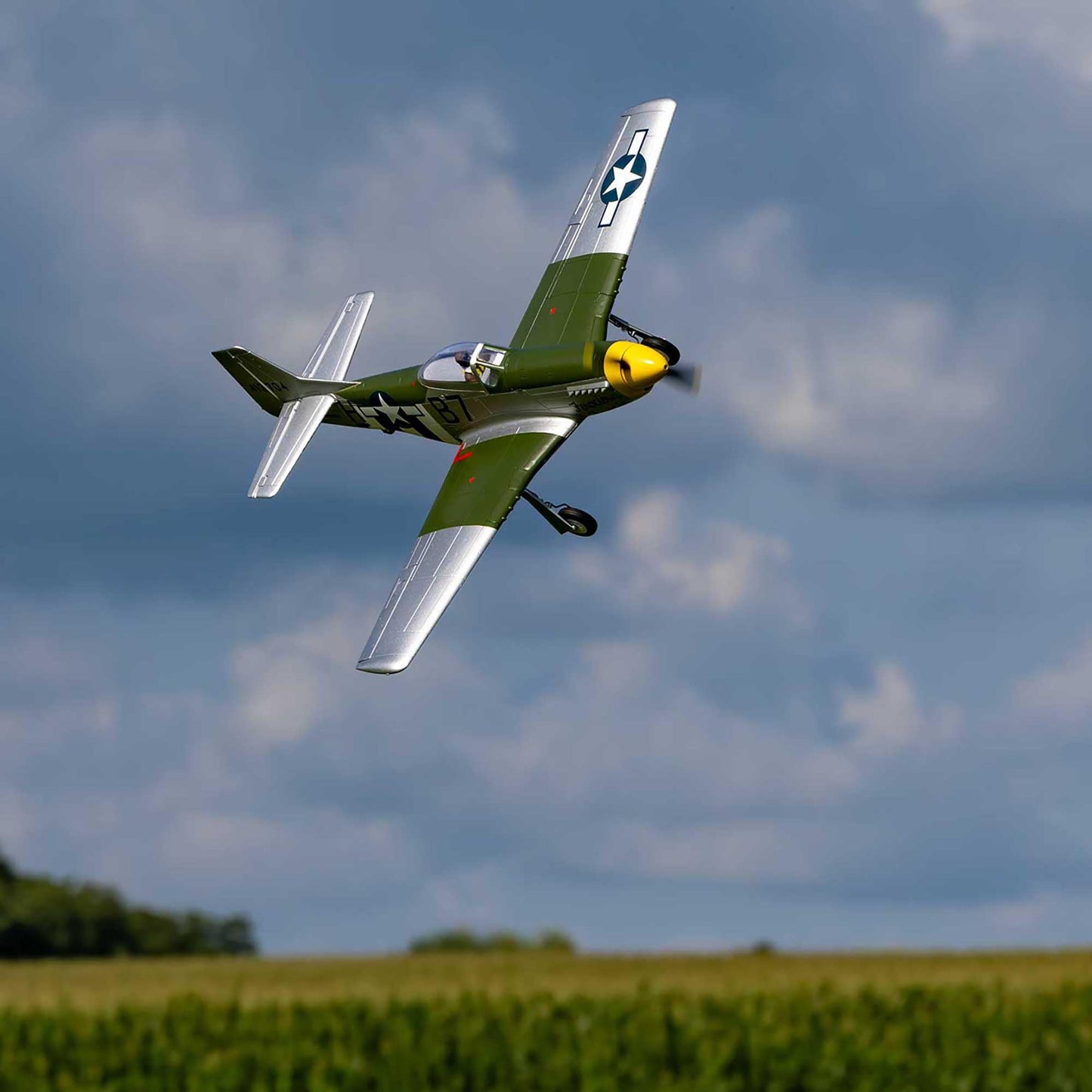 E-flite P-51D Mustang 1.0M BNF Basic with AS3X and Safe Select EFL02650