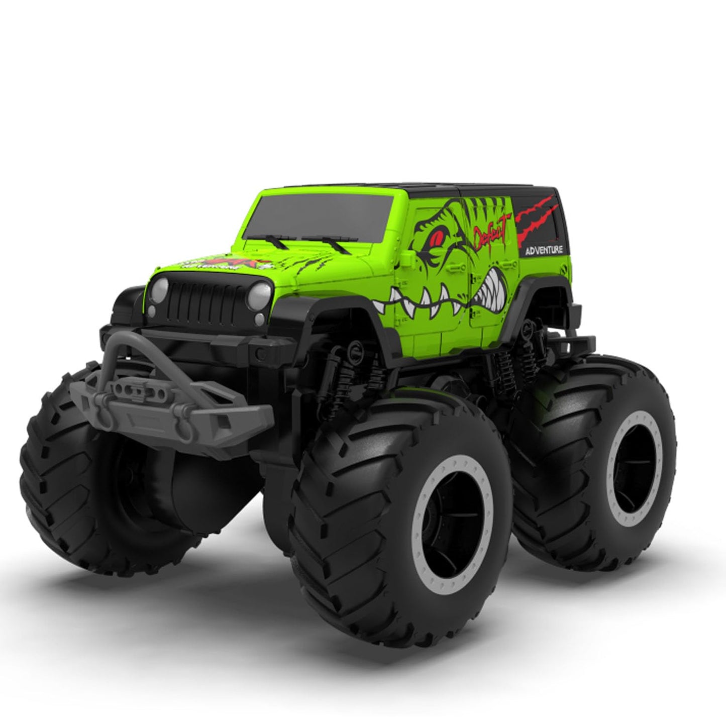 STEMTRON Amphibious Remote Control Car 2.4GHz 1:20 All Terrain Off-Road RC Car Remote Control Boat Gifts for Kids Boys Green