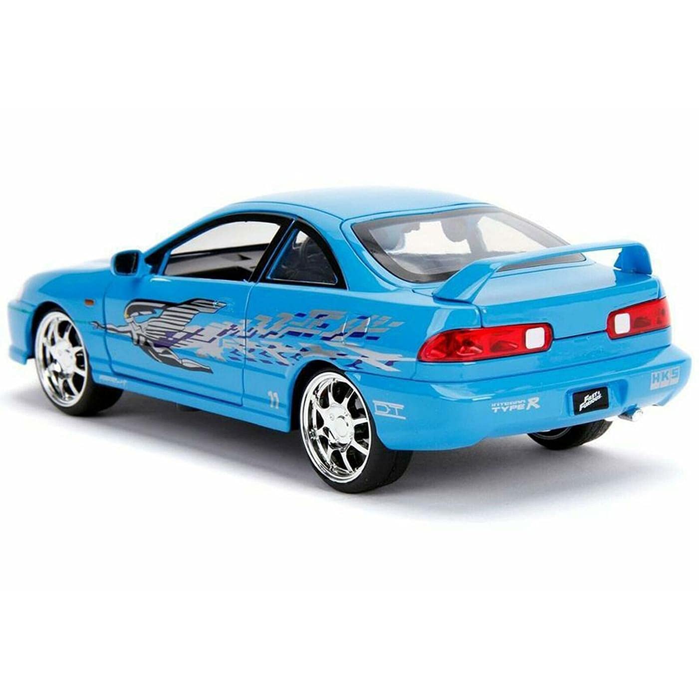 Jada Fast & Furious 1:24 Mia's Acura Integra Type-R Die-cast Car, Toys for Kids and Adults