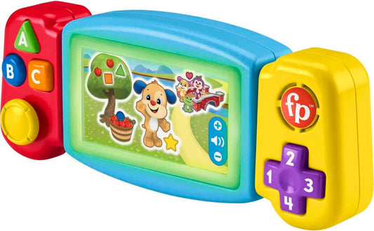 Fisher-Price Baby & Toddler Toy Laugh & Learn Gamer, Electronic Musical Learning Activity for Pretend Play Infants Ages 9+ Months