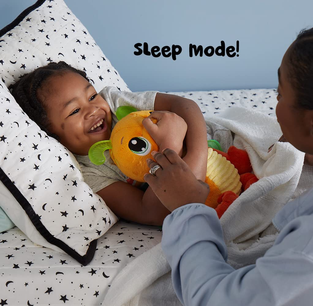 Playskool Glo Friends — Wigglebug Wiggle, Hop, Stop! — Interactive Soft Plush with 4 Modes — Games, Stories, Free Play, and Bedtime — SEL Toy — Ages 2+
