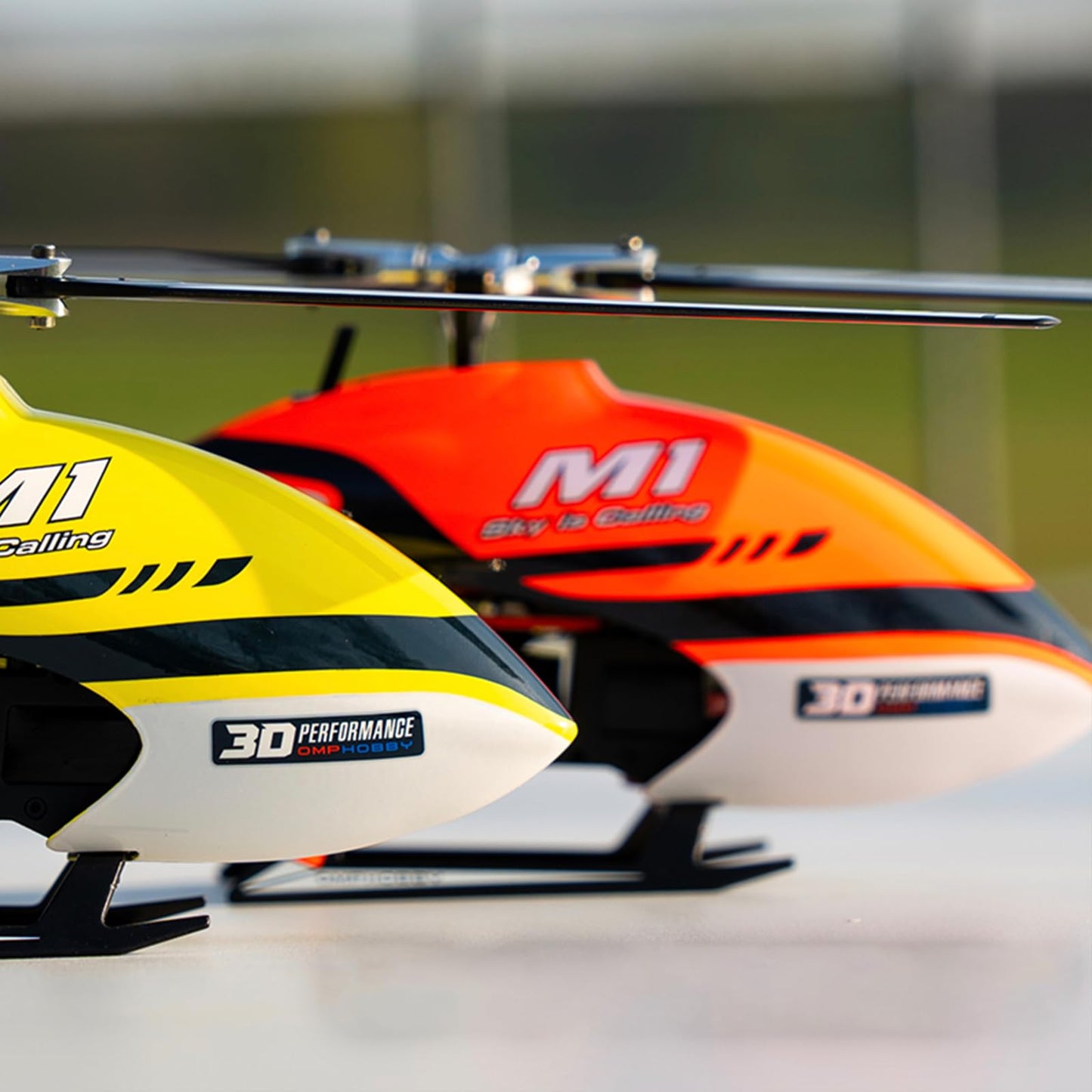 Buddy RC OMPHOBBY M1 V1 RC Helicopter for Adults - 6CH 3D Aerobatic RC Helicopters Outdoor with Dual Brushless Direct-Drive Motors, Outdoor Mini RC Aircraft for Advanced Pilots（BNF Version, Yellow）