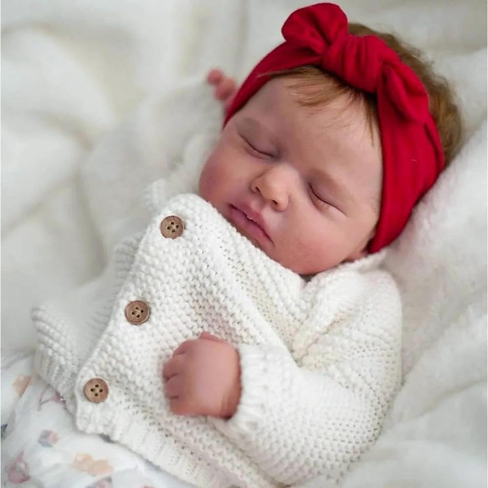 Anano Full Silicone Reborn Baby Dolls 20 Inch Realistic Baby Dolls Silicone Full Body Girl Lifelike Newborn Babys Doll Real Life Like Babys Doll New Born Anatomically Correct