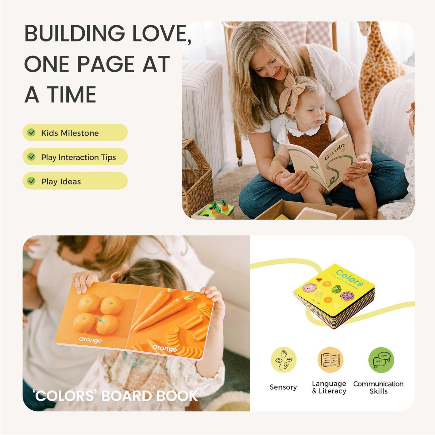 Tiny Land Montessori Toy Set for Baby 13-15 Months & 16-18 Months