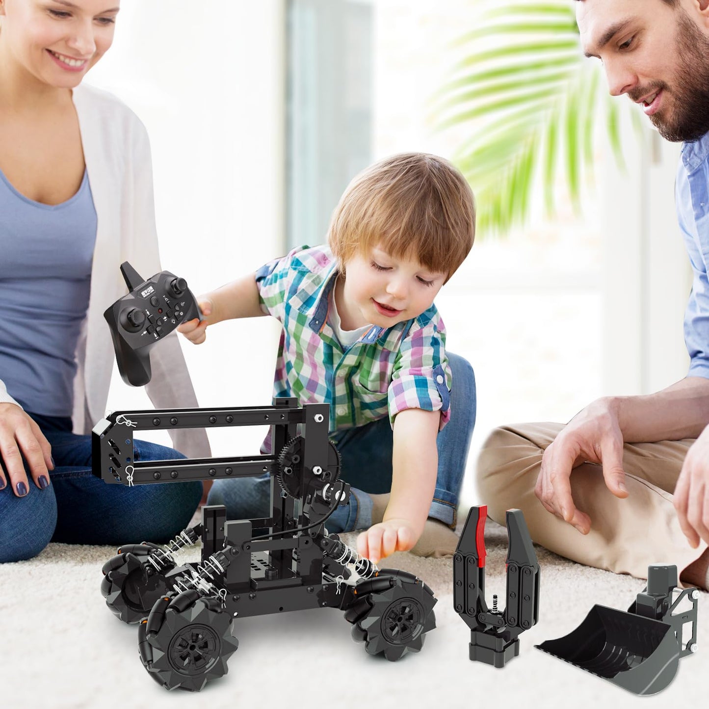 Robotic Arm Kit, STEM Projects for Kids Ages 8-12, Science Kits Electronic Robot Arm for Boys & Girls to Learn Programming/Technology, Educational Building Kits for Beginners, Xmas Gifts for Teens