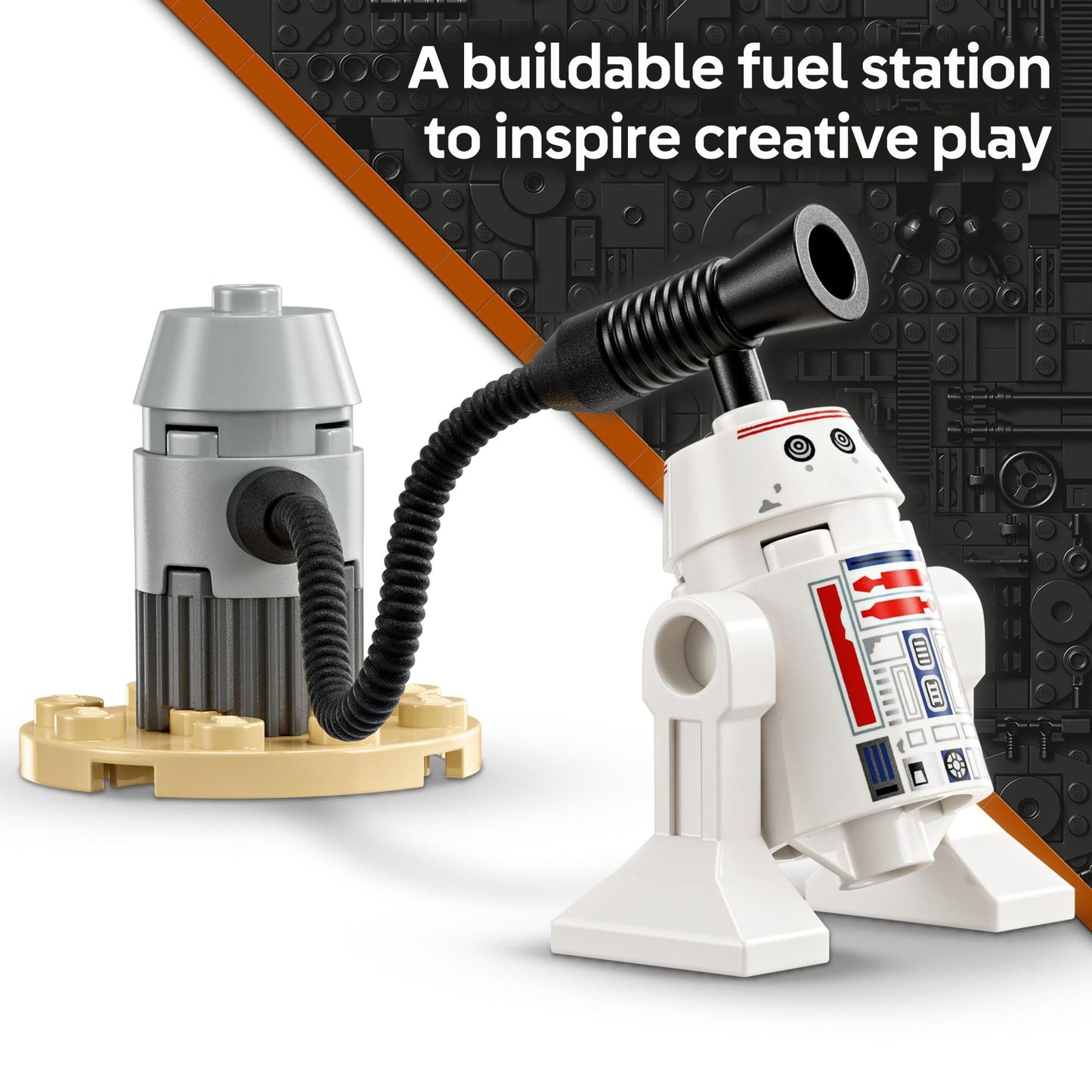 LEGO Star Wars: The Mandalorian Mando and Grogu's N-1 Starfighter Toddler Building Set - Star Wars Baby Yoda Toy for Kids, Boys & Girls, Ages 4+ - Educational Preschool Toy Gift for Birthdays - 75410