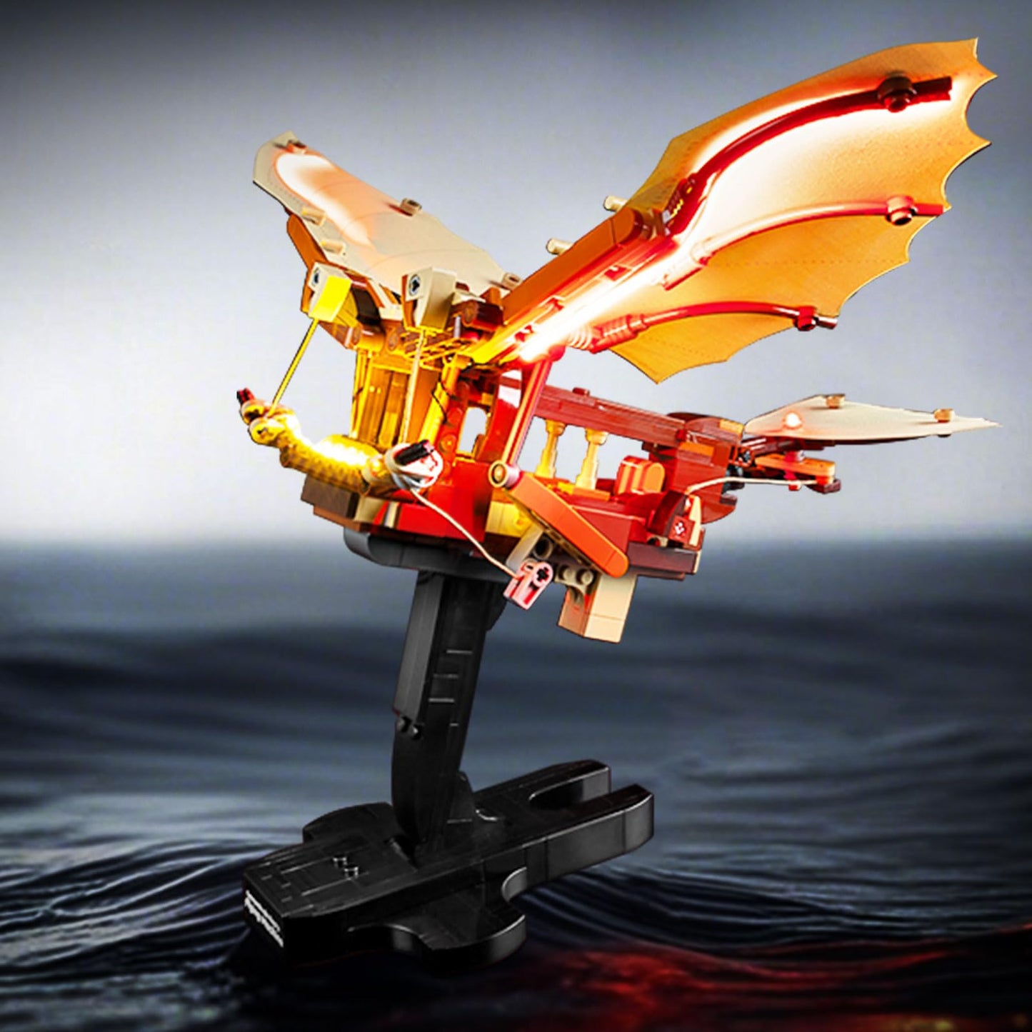 Kyglaring LED Light Kit Compatible with Lego 42207 Set, Lighting Accessories for Leonardo da Vinci's Flying Machine, Lights Only (Model Not Included), Classic Version.