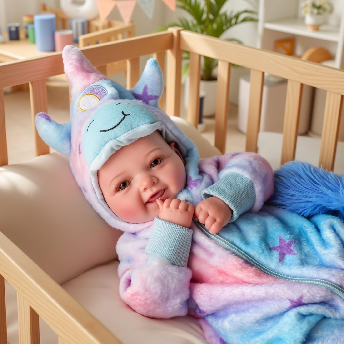 BABESIDE Baby Dolls Twins - 17'' Cute Soft Body Realistic Newborn Twin Dolls Real Life Baby Girl and Boy with Accessories Kids Age 3+ Year Old Gifts, Pretend Play, Collection