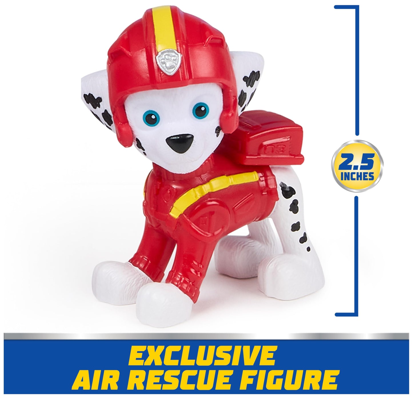 Paw Patrol: Air Rescue Marshall Action Figure & Hero Hydro Airplane Toy with Projectile Launcher & 2 Projectiles, Kids Toys for Boys & Girls Ages 3+
