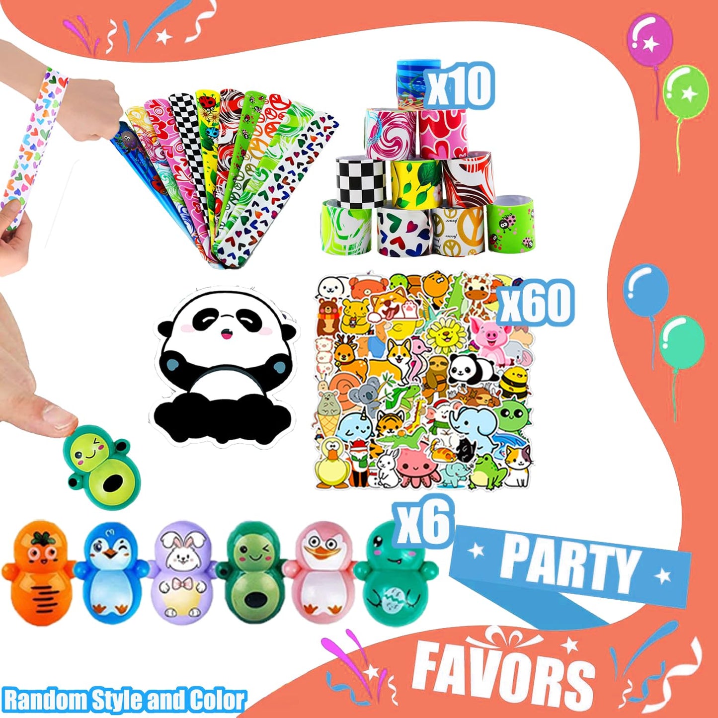 Korilave 132 Pcs Party Favors for Kids 4-8, Treasure Box Toys for Classroom, Prizes for Kids Classroom, Pinata Fillers Goodie Bags Stuffers, Bulk Fidget Toys Birthday Gifts